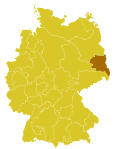 Karte Bistum Görlitz