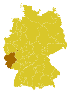 Karte Bistum Trier