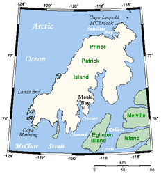 Karte der Insel