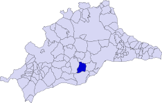 Lage der Gemeinde Alhaurín el Grande