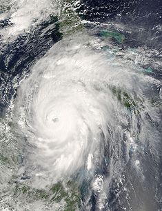 Hurrikan Ivan als Kategorie-5-Hurrikan