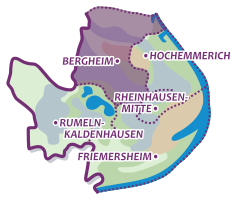 Karte von Bergheim