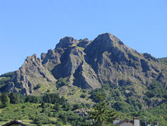 Der Monte Groppo Rosso im Naturpark Aveto