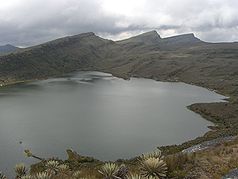 Lagune Chisacá im Parque Nacional Natural Sumapaz