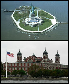 Liberty Island und Ellis Island