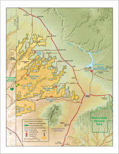 Map of Canyon of the Ancients National Monument.png