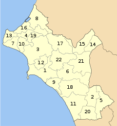 Hleia municipalities numbered.svg