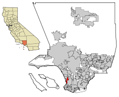 LA County Incorporated Areas Redondo Beach highlighted.svg