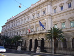 Italienische Zentralbank im Palazzo Koch an der via Nazionale