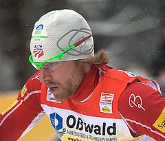 Andrew Newell während der Tour des Ski 2010