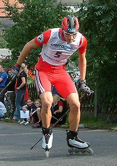 Ronny Ackermann beim Sommer-Grand-Prix 2004 in Steinbach-Hallenberg