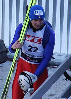 Sebastian Colloredo beim Weltcup in Oslo 2010