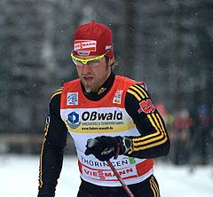 Axel Teichmann während der Tour de Ski 2010