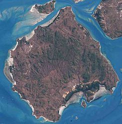 Landsat-Bild der Prince-of-Wales-Insel