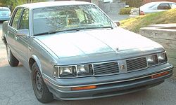 Oldsmobile Cutlass Ciera Sedan, 1981–1988