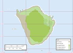 Karte der Insel ʻAta