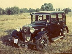 Morris 10/4 Series I Limousine 4 Türen (1933)