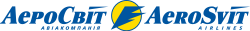 Das Logo der Aerosvit Ukrainian Airlines
