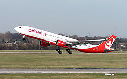 Airbus A330-300 der Air Berlin