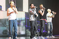 Die Backstreet Boys live im Jahr 2009