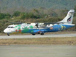 Eine ATR 72-500 der Bangkok Airways