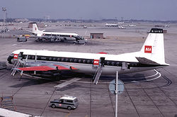 Die G-APEC der BEA in London Heathrow (1965)Die Maschine stürzte am 2. Oktober 1971 über Belgien ab