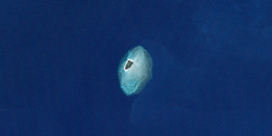 Landsat-Bild von Bourke Island