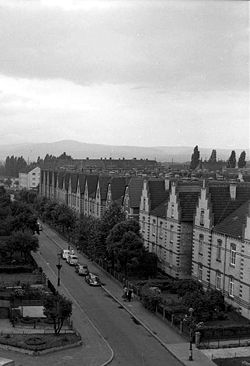 Älterer Teil der Hellerhofsiedlung (1960)
