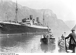 1925, noch als München beim Ausbooten