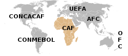 Der afrikanische Kontinentalverband CAF