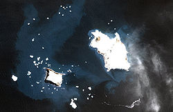 NASA-Bild der Candlemasinseln