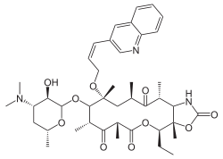 Struktur von Cethromycin