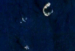 NASA-Bild der Islas Columbretes