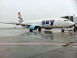 B737 der German Sky Airlines in Berlin/Schönefeld