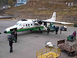 Dornier 228 von Tara Air in Lukla