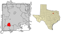 Dallas County Texas Incorporated Areas Duncanville highighted.svg