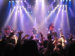 Dragonforce live beim Finnish Metal Expo 2007