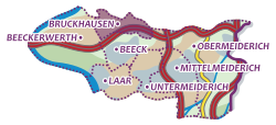Karte von Bruckhausen