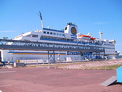 Eckerö im Hafen von Eckerö