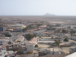 Blick auf den Hauptort Espargos