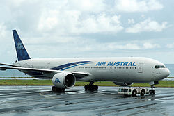 Eine Boeing 777-300ER der Air Austral