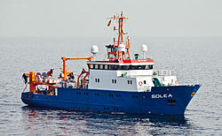 Fischereiforschungsschiff „Solea“ auf der Ostsee 2011