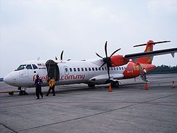 Eine ATR 72-500 der Firefly