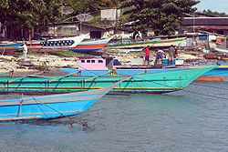 Fischerboote auf Biak