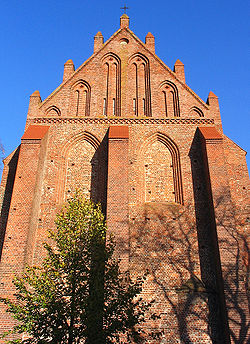 Pfarrkirche in Franzburg, Querflügel der ehemaligen Klosterkirche