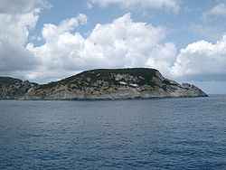 Ansicht der Insel Gavi