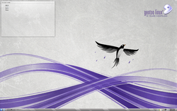 Bildschirmfoto von Gentoo Linux 10.0
