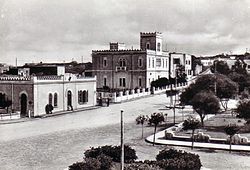 Altstadt von Gharyan in den 1940ern