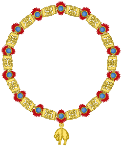 Heraldisches Halsband für den Orden vom Goldenen Vlies