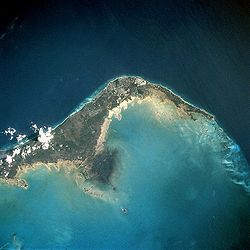 NASA-Bild von Grand Bahama